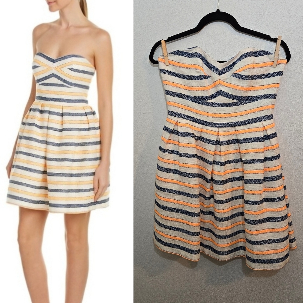 Anthropologie Hutch Striped Mini Dress Size 6